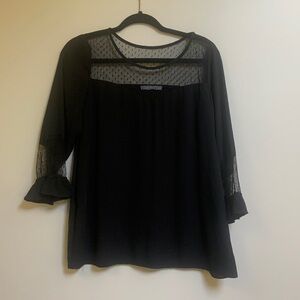 OCTAVIA black blouse size medium